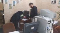 بازدید کارگروه پایش از انبار کارگزاری لیلا کریمی و بررسی روند توزیع کود در شهرستان مبارکه، استان اصفهان